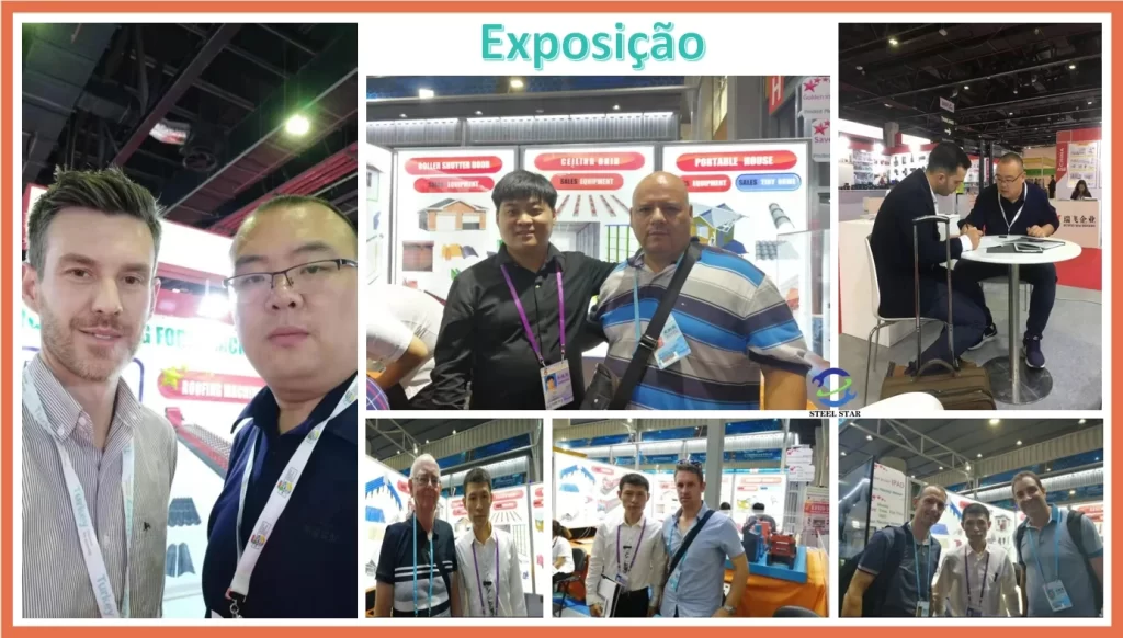 Nossa empresa participou da exposição internacional da China - Feira de Cantão (Feira de Importação e Exportação da China). Nossa empresa participou de exposições internacionais - Exposição de Materiais de Construção de Dubai - Exposição de Materiais de Construção do Brasil - Exposição de Materiais de Construção Americana - Exposição de Materiais de Construção de Cingapura - Exposição de Materiais de Construção das Filipinas - Exposição de Materiais de Construção da Hungria. Ao participar de várias exposições, os clientes podem economizar tempo de inspeção de fábrica