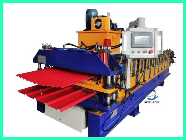 Máquina de conformação de rolos de camada dupla, máquina de conformação de rolos de modelos duplos, Máquina de conformação de rolos de chapa de telhado de alta velocidade trapezoidal+ondulada de camada dupla/modelos duplos, máquina de conformação de rolos a frio que economiza espaço, A máquina de conformação dupla é usada para formar chapas de metal, como alumínio, madeira, plástico e produtos de papel. Qual é o propósito de uma máquina de conformação de rolos? Qual é a velocidade da máquina de conformação de rolos?Qual é o processo de conformação de rolos?Como funciona uma máquina de conformação?Máquina de conformação de rolos para telhados de camada dupla,Máquina de conformação de rolos para chapas de cobertura de camada dupla,Máquina de conformação de rolos para chapas de cobertura IBR e corrugadas de camada dupla,Máquina de conformação de rolos para chapas de cobertura de camada dupla,Máquina de conformação de rolos para camada dupla,Uma máquina de conformação de rolos para telhados de camada dupla,Máquina de conformação de rolos para chapas de cobertura de camada dupla,Máquina de conformação de rolos para painéis de parede de telhado de camada dupla,Máquina de conformação de rolos para camada dupla da China,Máquina de conformação de rolos para modelos duplos da China,Máquina de conformação de rolos para chapas de cobertura trapezoidal + corrugada de alta velocidade da China,Máquina de conformação de rolos para telhados de camada dupla,Máquina de conformação de rolos para chapas de cobertura de camada dupla da China,Máquina de conformação de rolos para chapas de cobertura IBR e corrugadas de camada dupla da China,Formação de rolos para chapas de cobertura de camada dupla da China Máquina, máquina de formação de camada dupla da China, máquina de formação de rolos de camada dupla para telhado da China, máquina de formação de rolos de chapas de cobertura de camada dupla da China, máquina de formação de rolos de painéis de parede de telhado de camada dupla da China